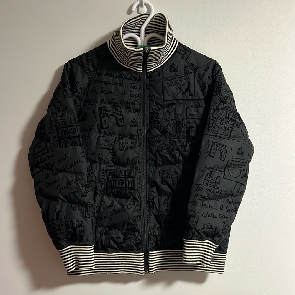 JC de Castelbajac | Vintage Script Doodle Down Jacket